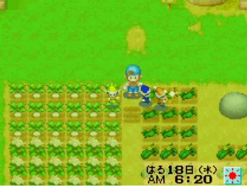 『牧場物語ミネラルタウンのなかまたち』の春の作物